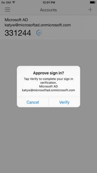 Microsoft issues update to Authenticator 4.1 beta on iOS - OnMSFT.com - September 17, 2016