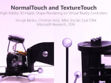 Microsoft research shows off normaltouch and tactiletouch for haptic virtual reality solutions