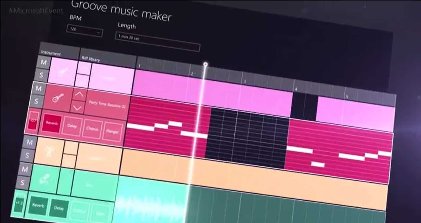 Groove Music Maker App