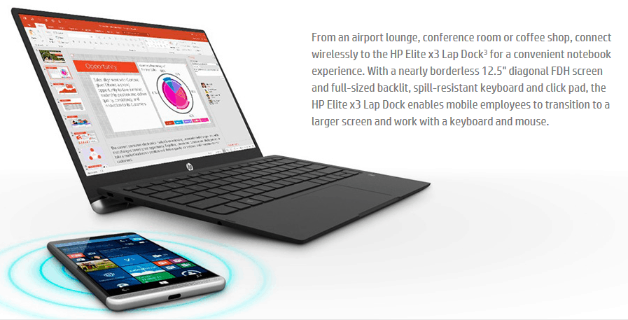 The Hp Elite X3 'Lap Dock' Is Now Available To Pre-Order - Hp Elite X3 Lap Dock HP Elite x3 Lap Dock