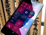 Lumia 950 running Windows 10 Mobile in Tokyo, Japan