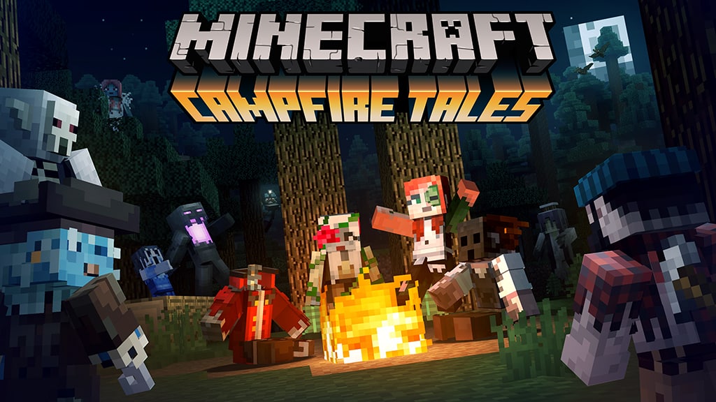 Minecraft For Windows 10 And Minecraft Pocket Edition Get Campfire Tales Skin Pack And Minor Update Onmsft Com