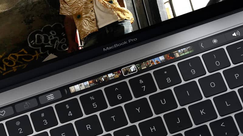 apple macbook pro touch bar