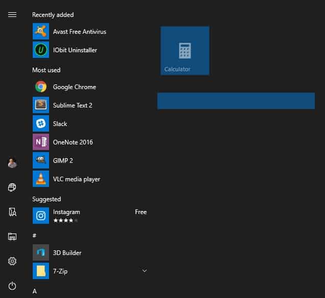 Windows 10 Start Menu bug due to NVIDIA GeForce Driver