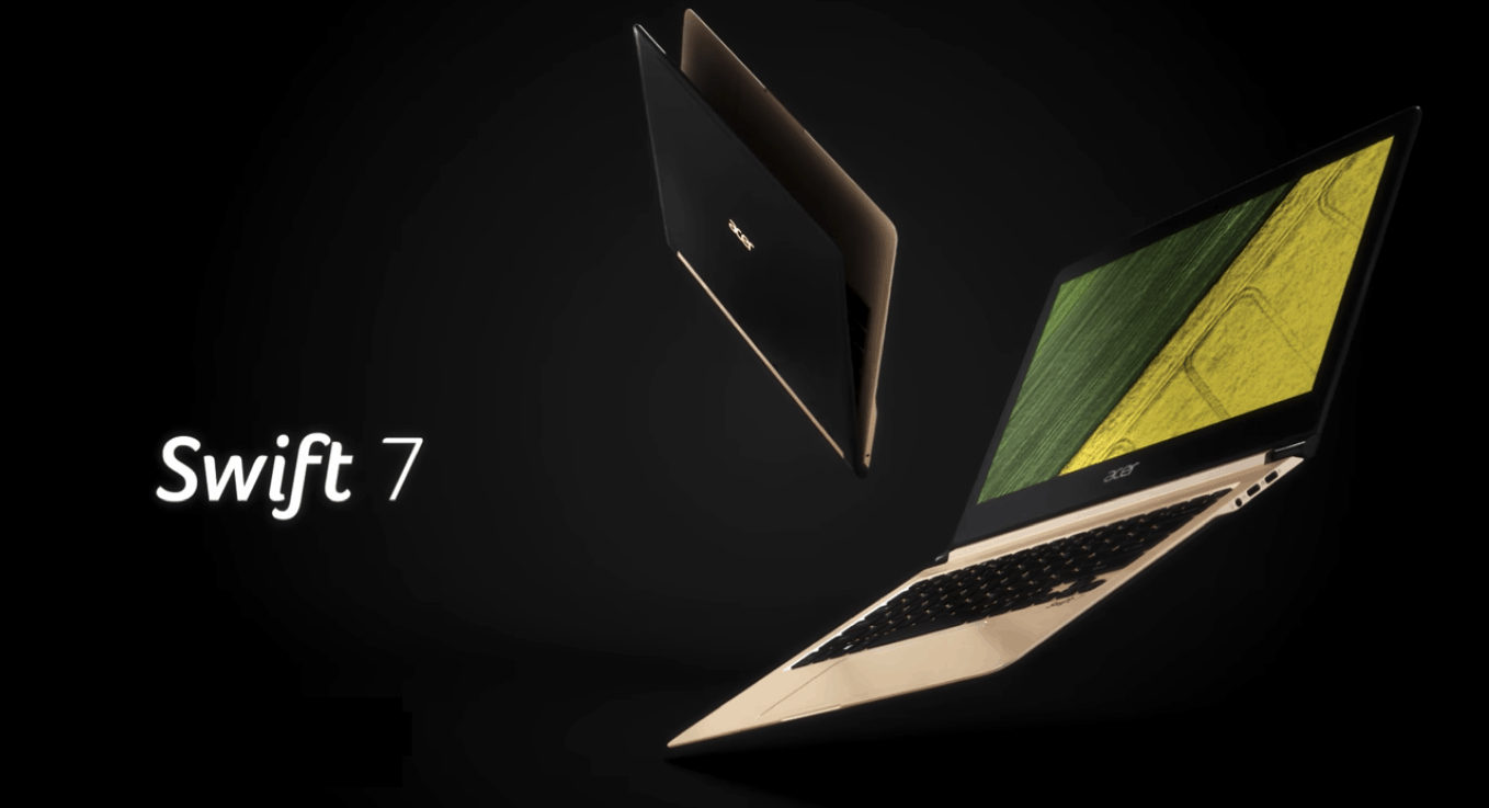 Acer launches the world's thinnest laptop, SWIFT 7, in India - OnMSFT.com - November 15, 2016