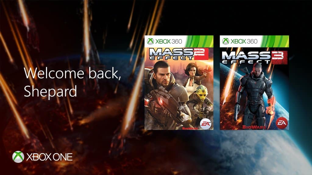 Microsoft adds Mass Effect 2,3 to Xbox One Backward Compatibility list - OnMSFT.com - November 7, 2016