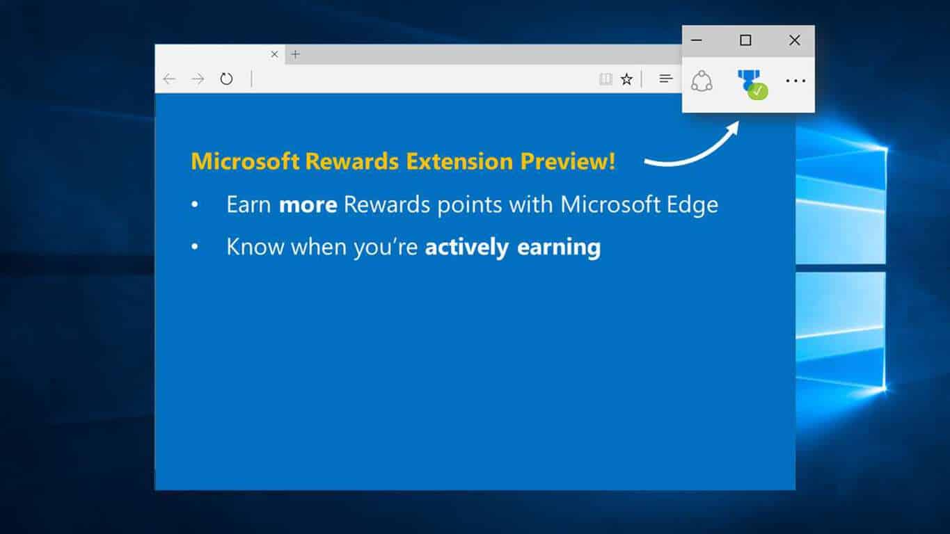 Microsoft, rewards, extension, edge