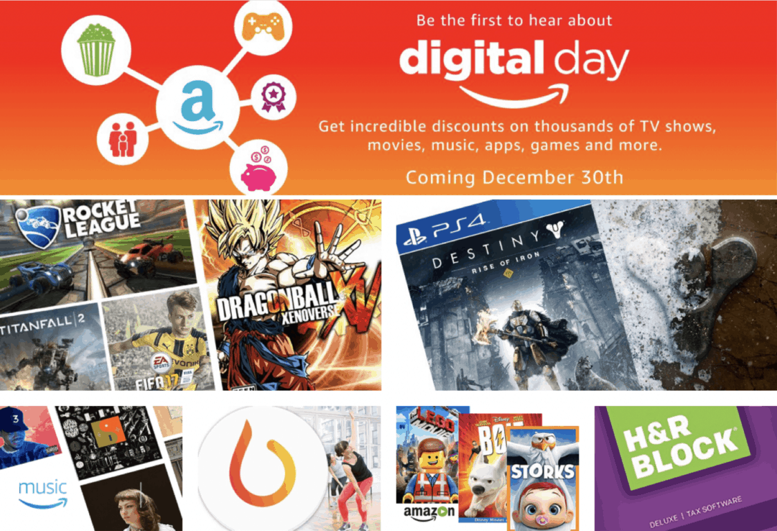 Amazon to kick off Digital Day tomorrow, save on games, movies, comics, more - OnMSFT.com - December 28, 2017