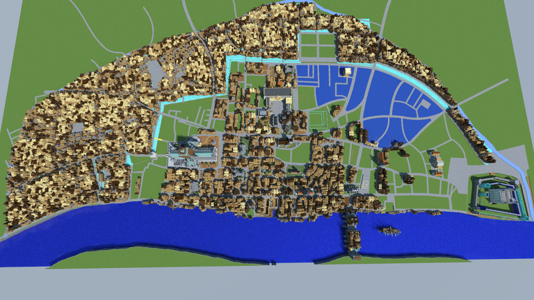 Minecraft Great Fire of London Blockworks4