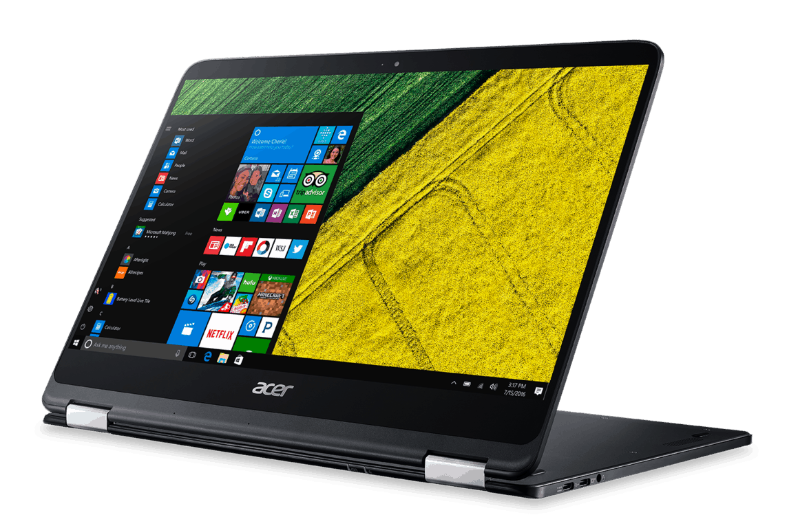 Acer spin 7, the world’s thinnest convertible notebook, launches in india - onmsft. Com - december 22, 2016