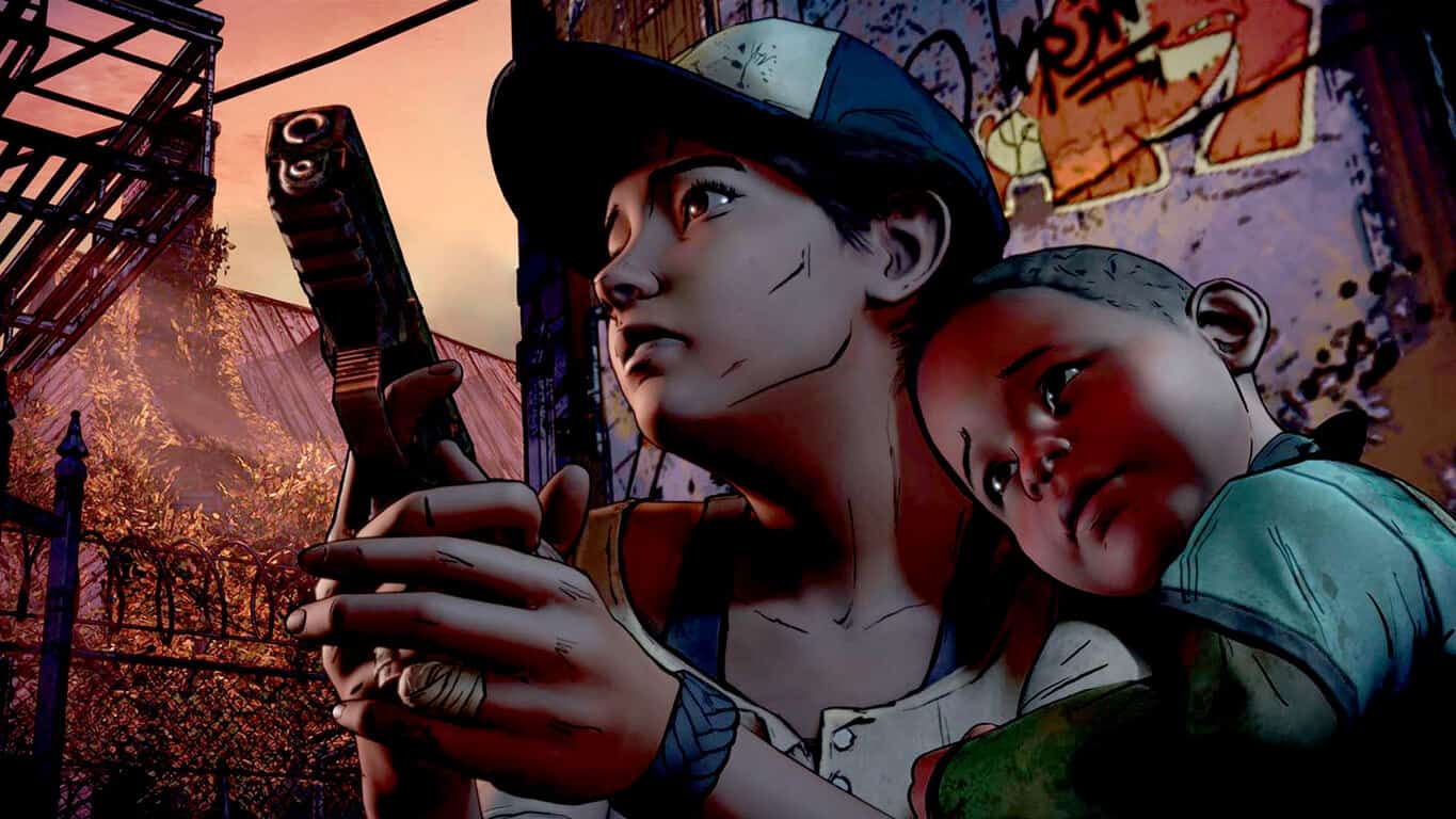 The walking dead: a new frontier on xbox one