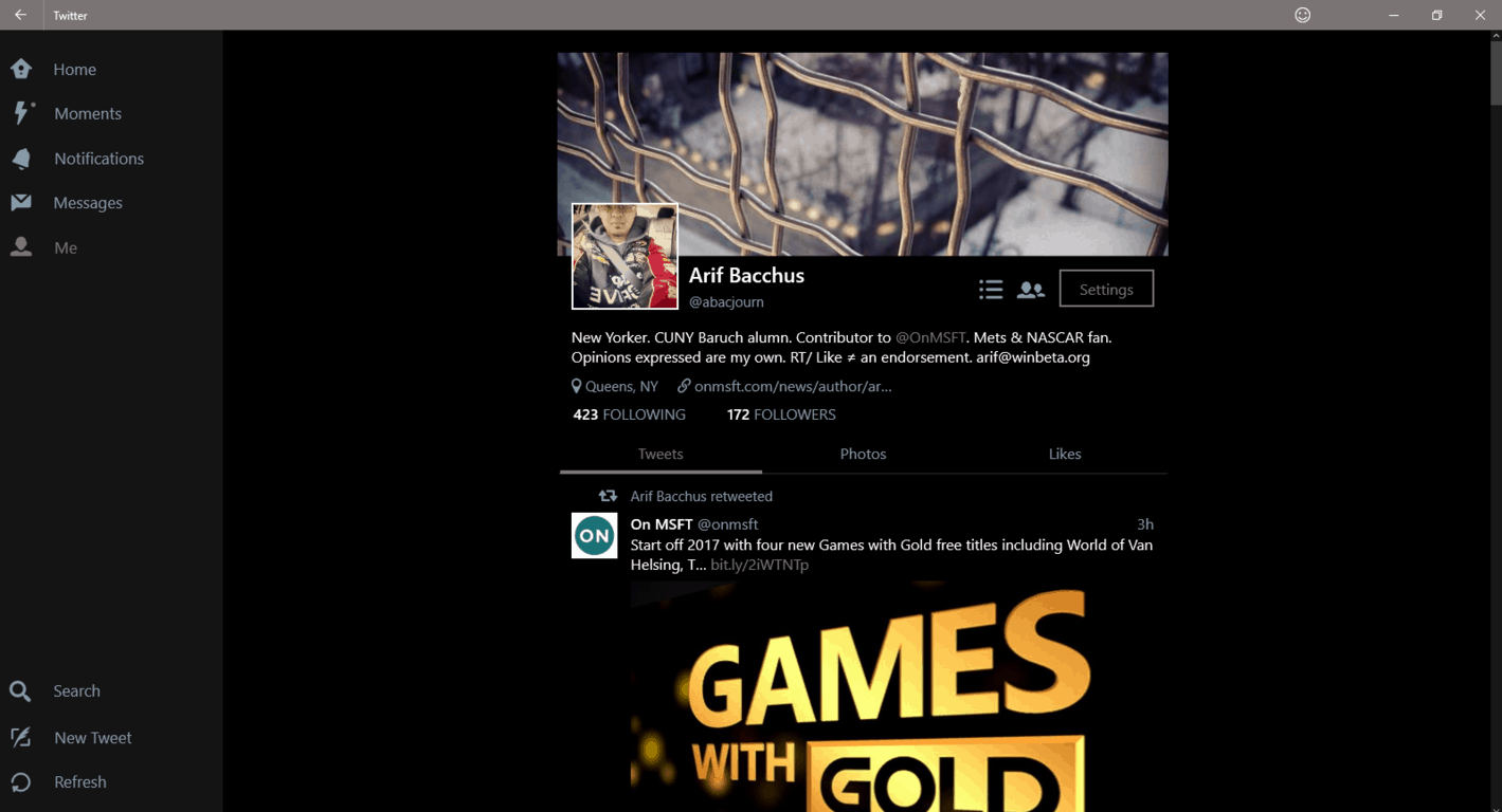 Windows 10 Apps For The Social Media Butterfly - Twitter For Win 10 Windows 10 apps for the social media butterfly - onmsft. Com - january 2, 2017