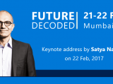 Satya Nadella will keynote Future Decoded, the upcoming Microsoft convention in India - OnMSFT.com - January 30, 2017