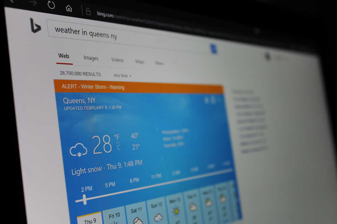Bing updated with intelligent answers expansion and additional weather info among others - onmsft. Com - may 15, 2018