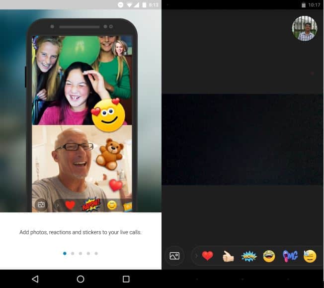 Stickers and Photos Skype PReview