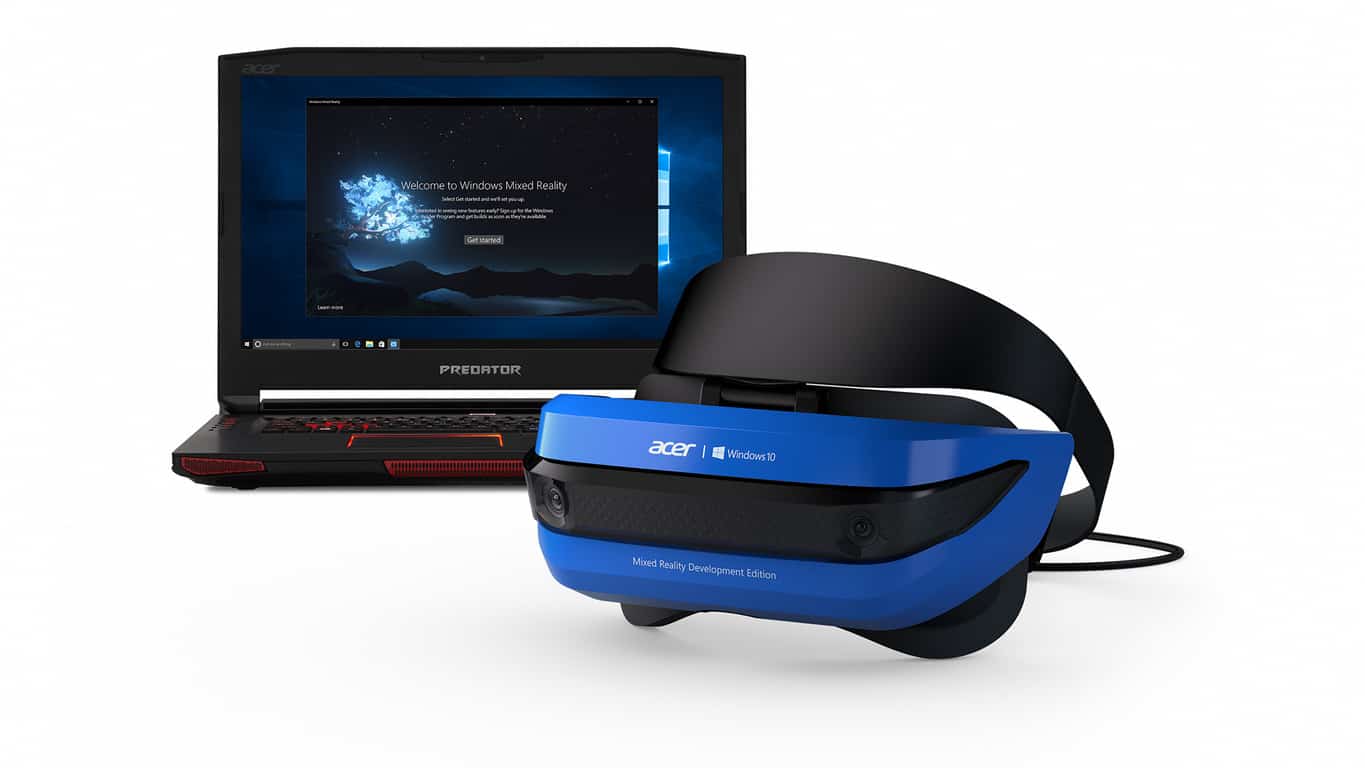 Acer Windows Mixed Reality Development Edition headset!