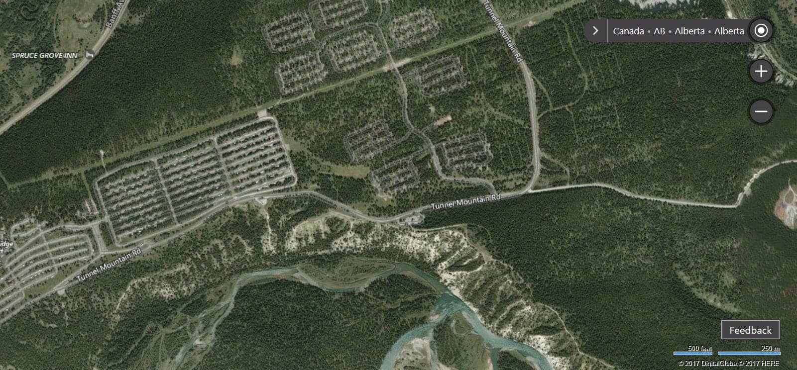 Bing maps publishes 2. 1 million square kilometers of new imagery for western canada - onmsft. Com - march 6, 2017