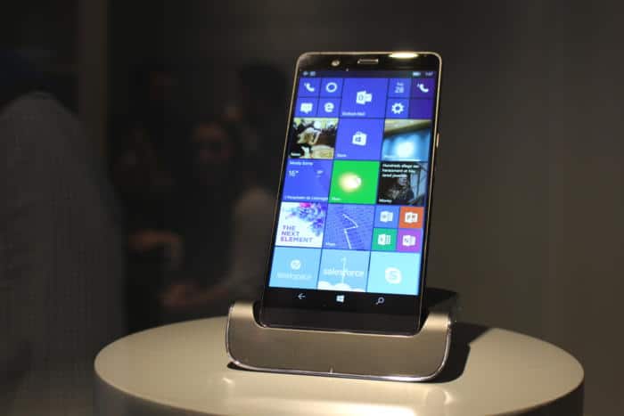 HP Elite x3 prototype MWC 2017