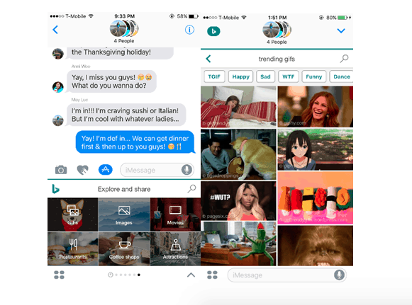 iMessage Extension