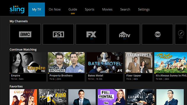 Sling TV Xbox One