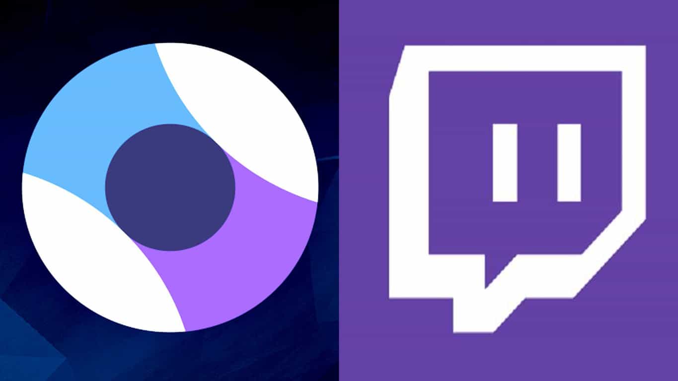 Beam and twitch logos