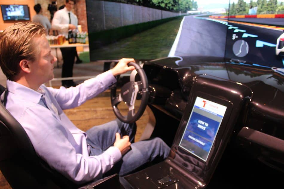 Digital Difference Event: Hands On With Microsoft'S Connected Vehicle Demo - Img 2971 E1493306343904 Driving the connected car simulator