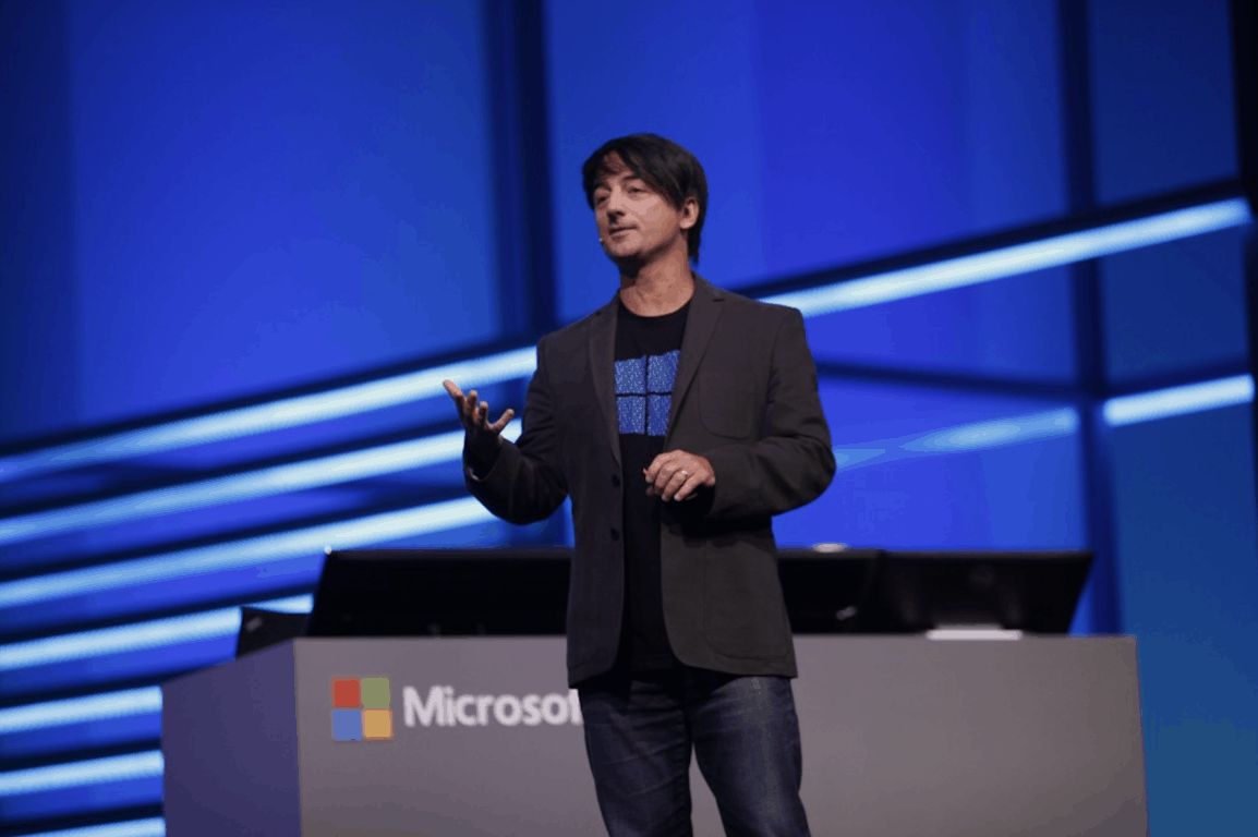 Joe Belfiore on stage