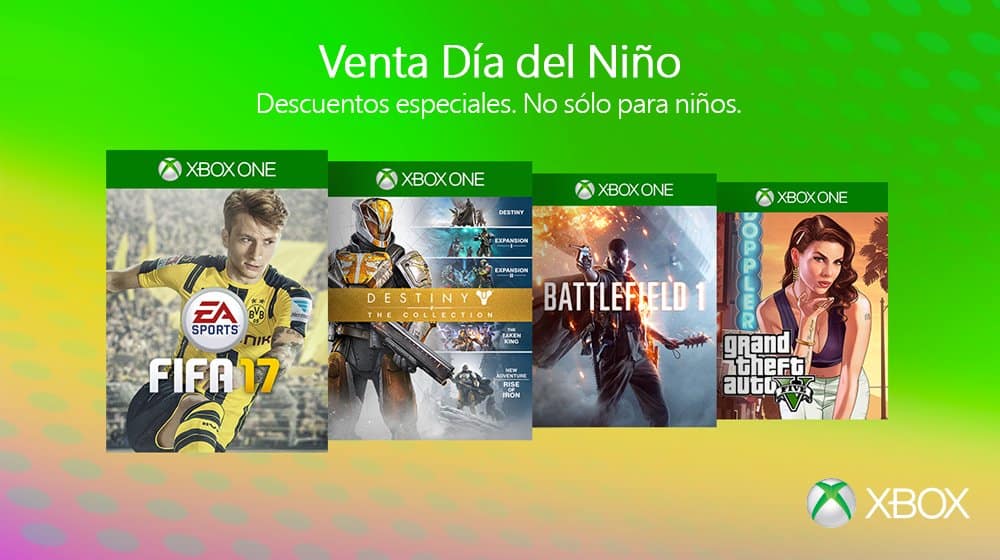 Xbox one gets massive children's day sale in mexico - onmsft. Com - april 26, 2017