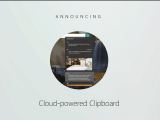 Cloud powered clipboard