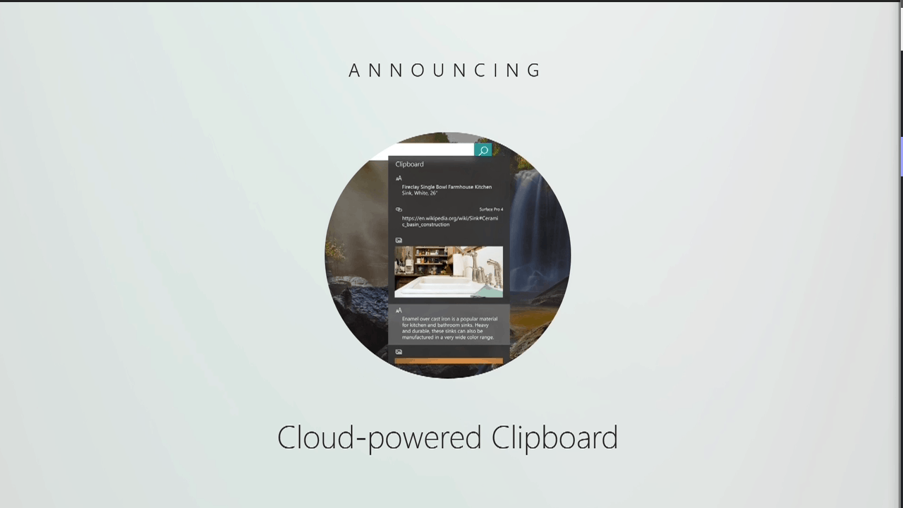 Cloud Powered Clipboard