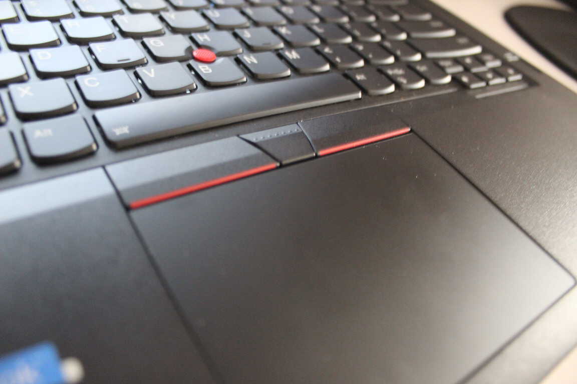 A closer look at the touchpad