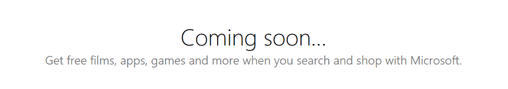 Microsoft Rewards UK Coming Soon