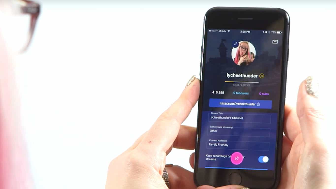 Mixer Create on iOS