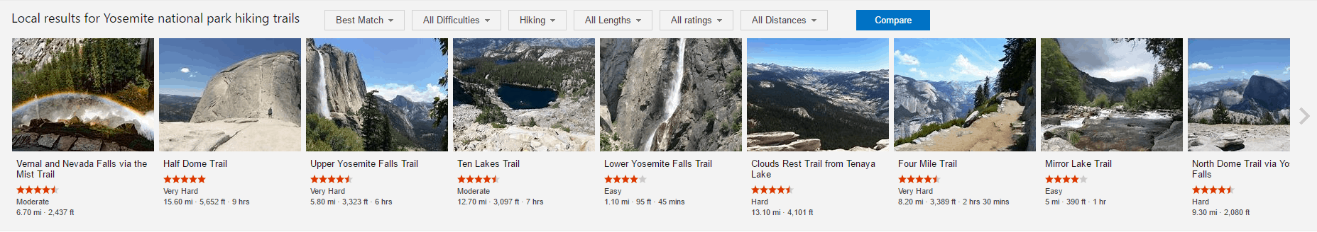 Bing Hiking