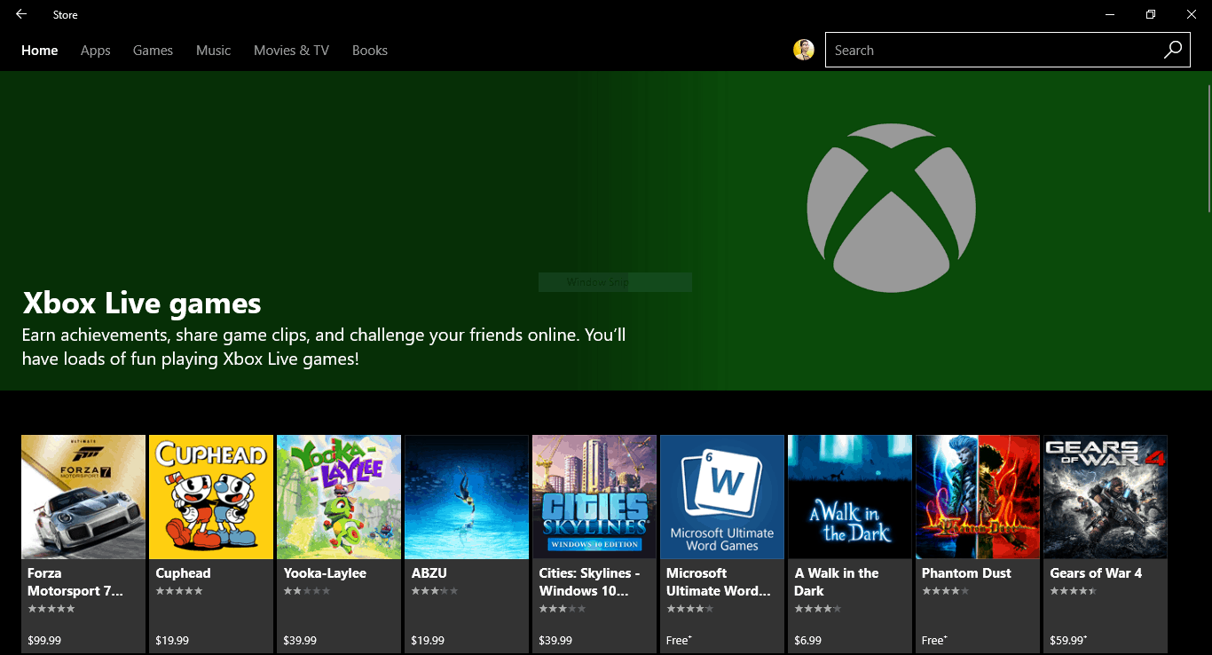 xbox in store