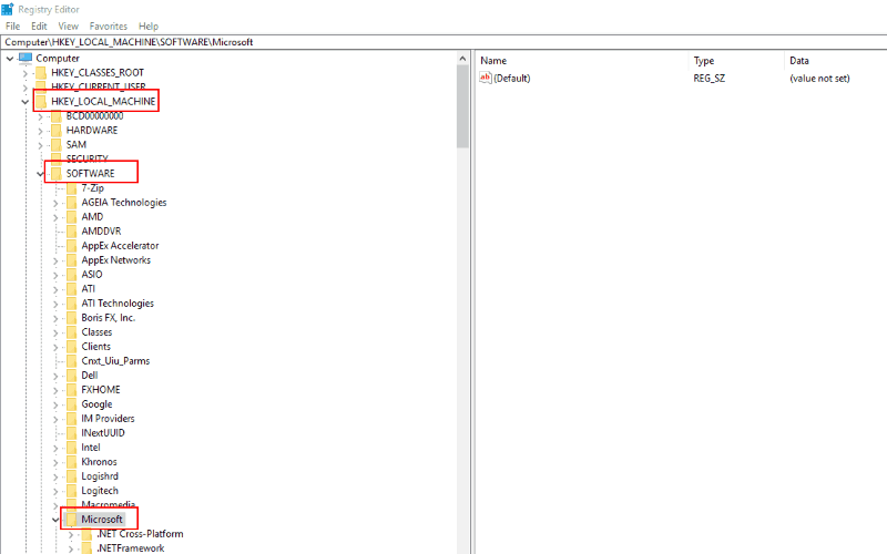 Screenshot of Windows 10 registry setting for disable lock screen