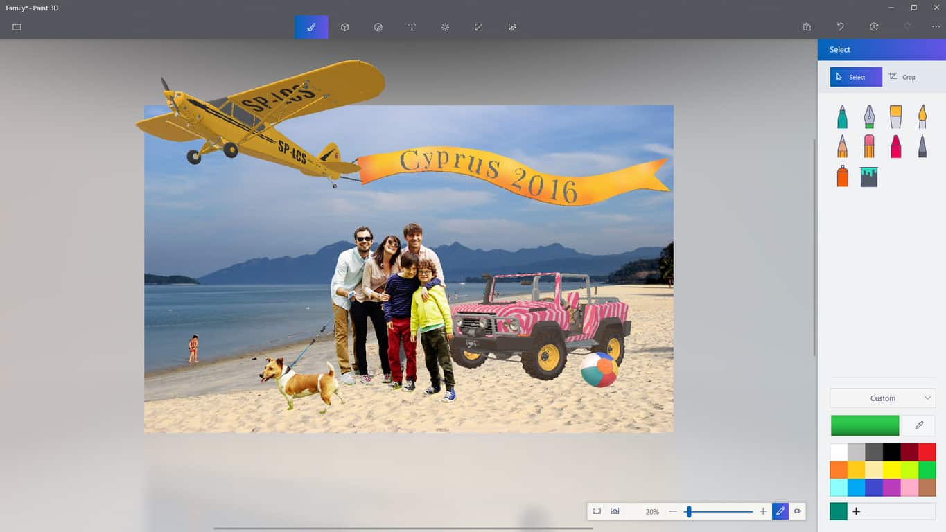 Paint 3D Windows 10 app gets new updates - OnMSFT.com - July 12, 2017