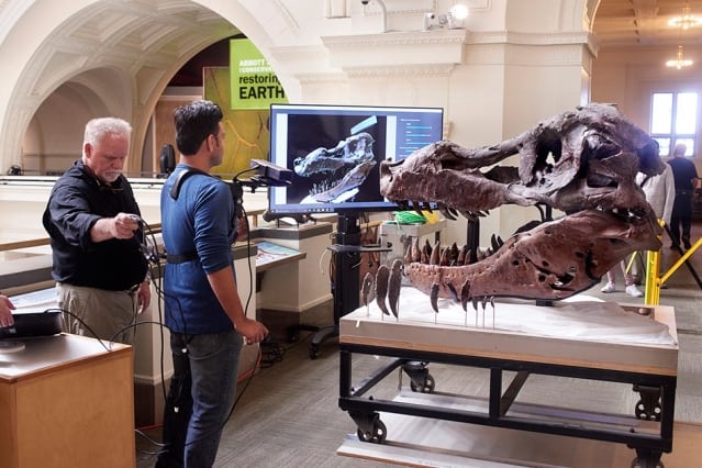 How do you scan the giant jaws of a tyrannosaurus rex? With a Microsoft Kinect! - OnMSFT.com - July 6, 2017