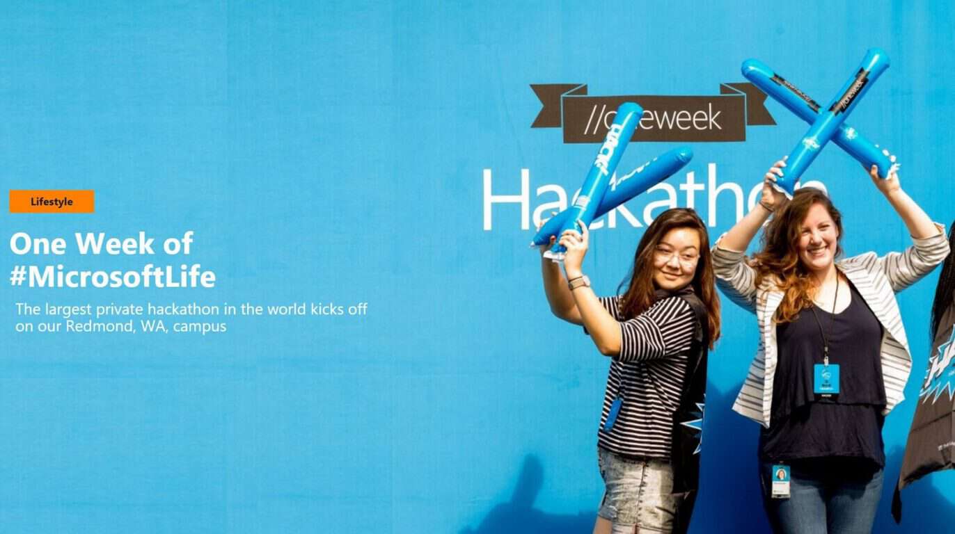 Microsoft kicks off //oneweek festivities with a Hackathon - OnMSFT.com - July 24, 2017