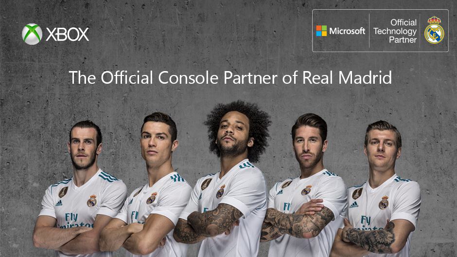 Xbox becomes official Console Partner of Real Madrid soccer team - OnMSFT.com - July 19, 2017