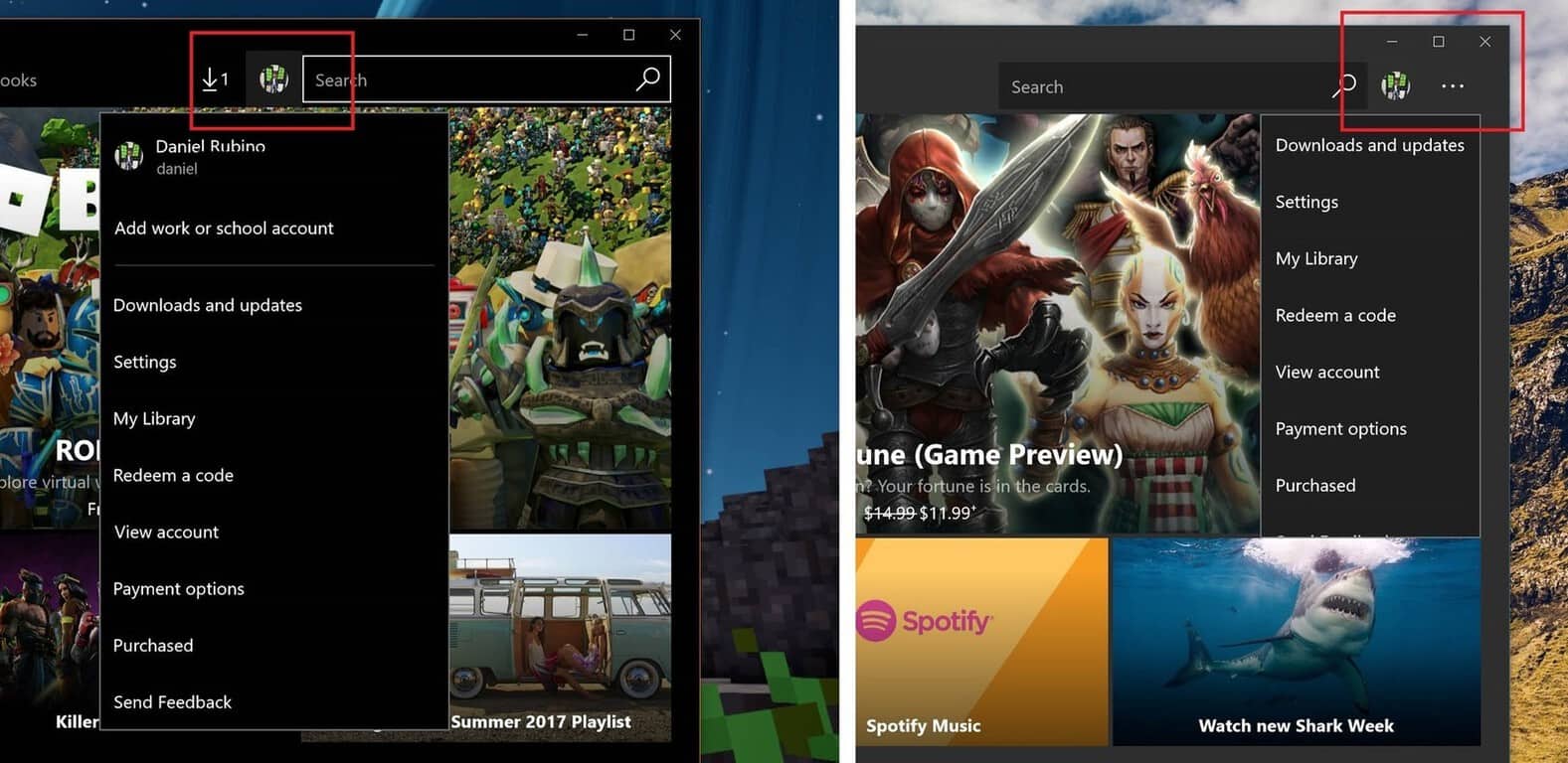 Windows Store Updated for some, brings several UI improvements to desktop and mobile - OnMSFT.com - July 26, 2017