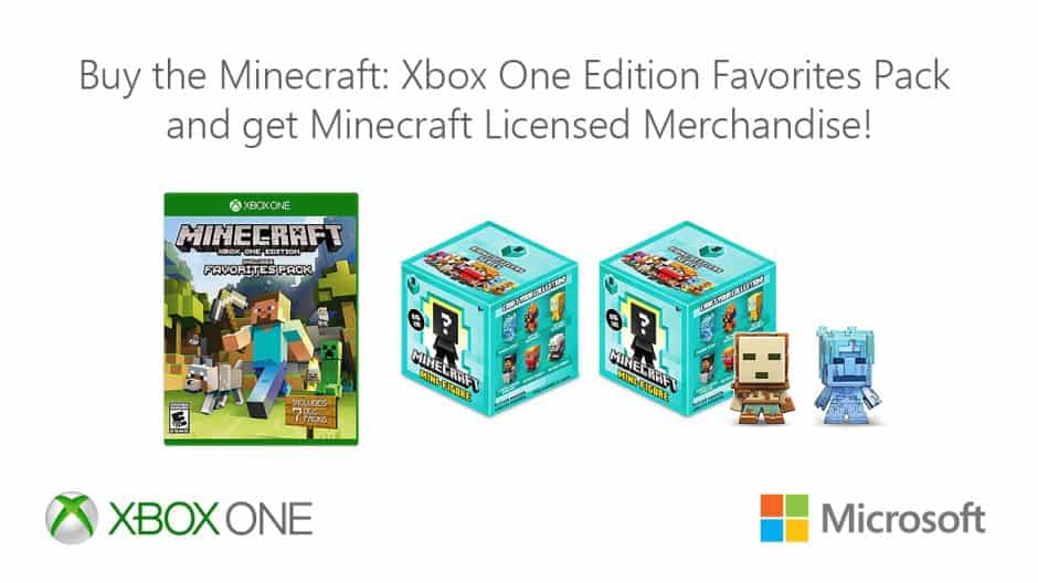 Get free Minecraft merchandise by purchasing the Xbox One Edition from retailers - OnMSFT.com - August 7, 2017