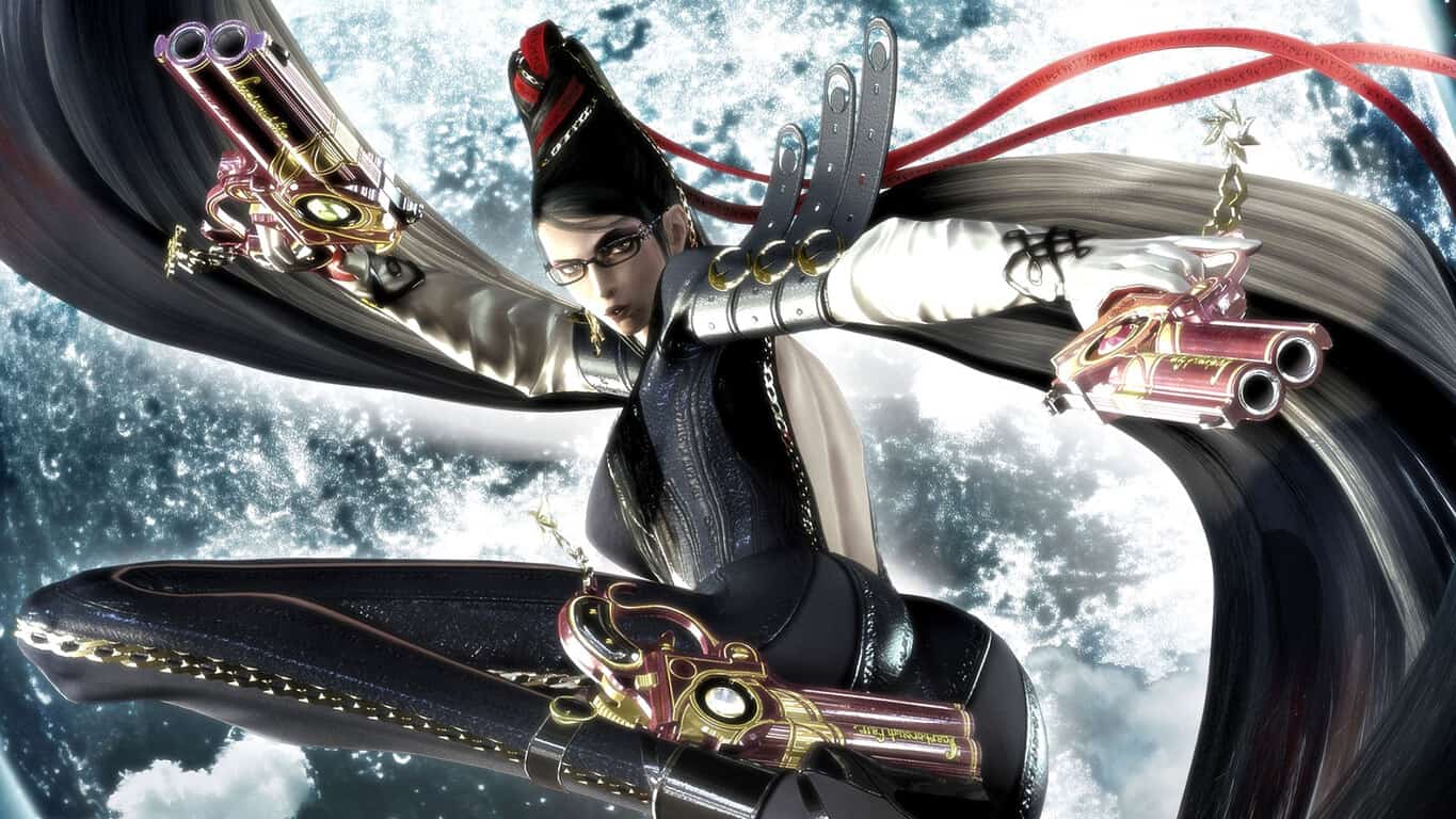 Bayonetta video game on Xbox 360 and Xbox One