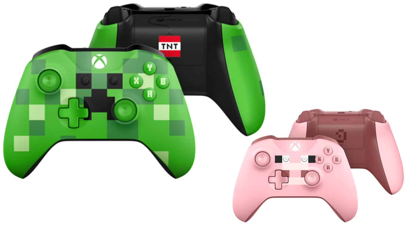 minecraft xbox one controllers