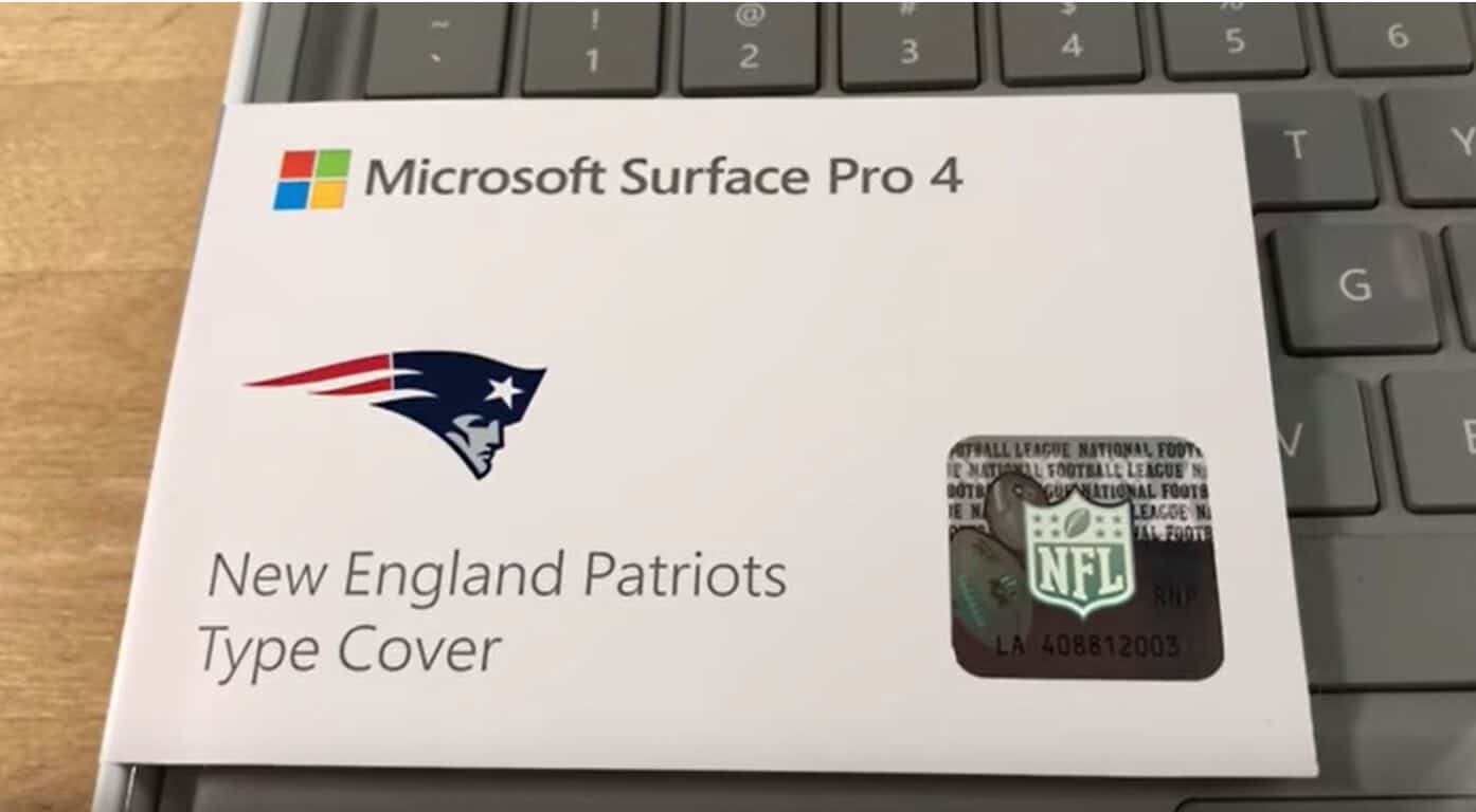 Microsoft, Surface, NFL, Type Cover