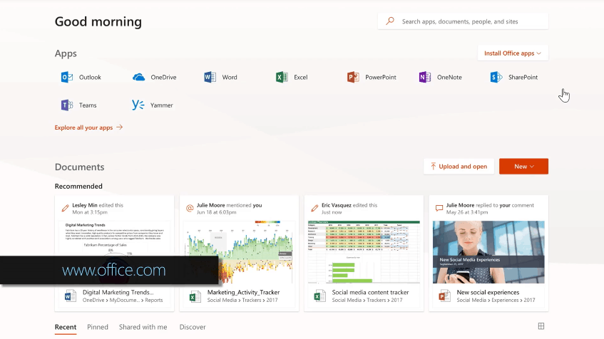 Office 365 to set Office.com as start page for all Office 365 commercial users - OnMSFT.com - January 31, 2019