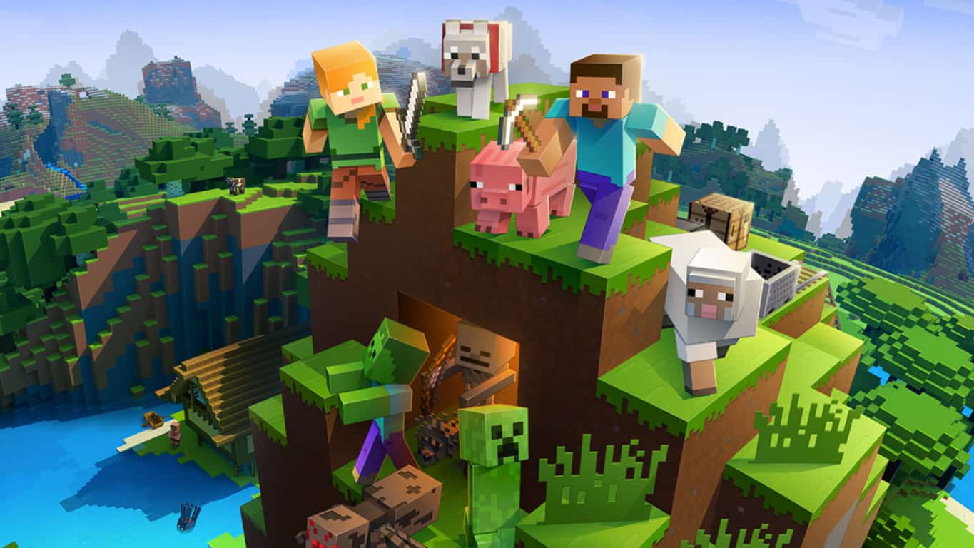 Minecraft on Xbox One and Windows 10