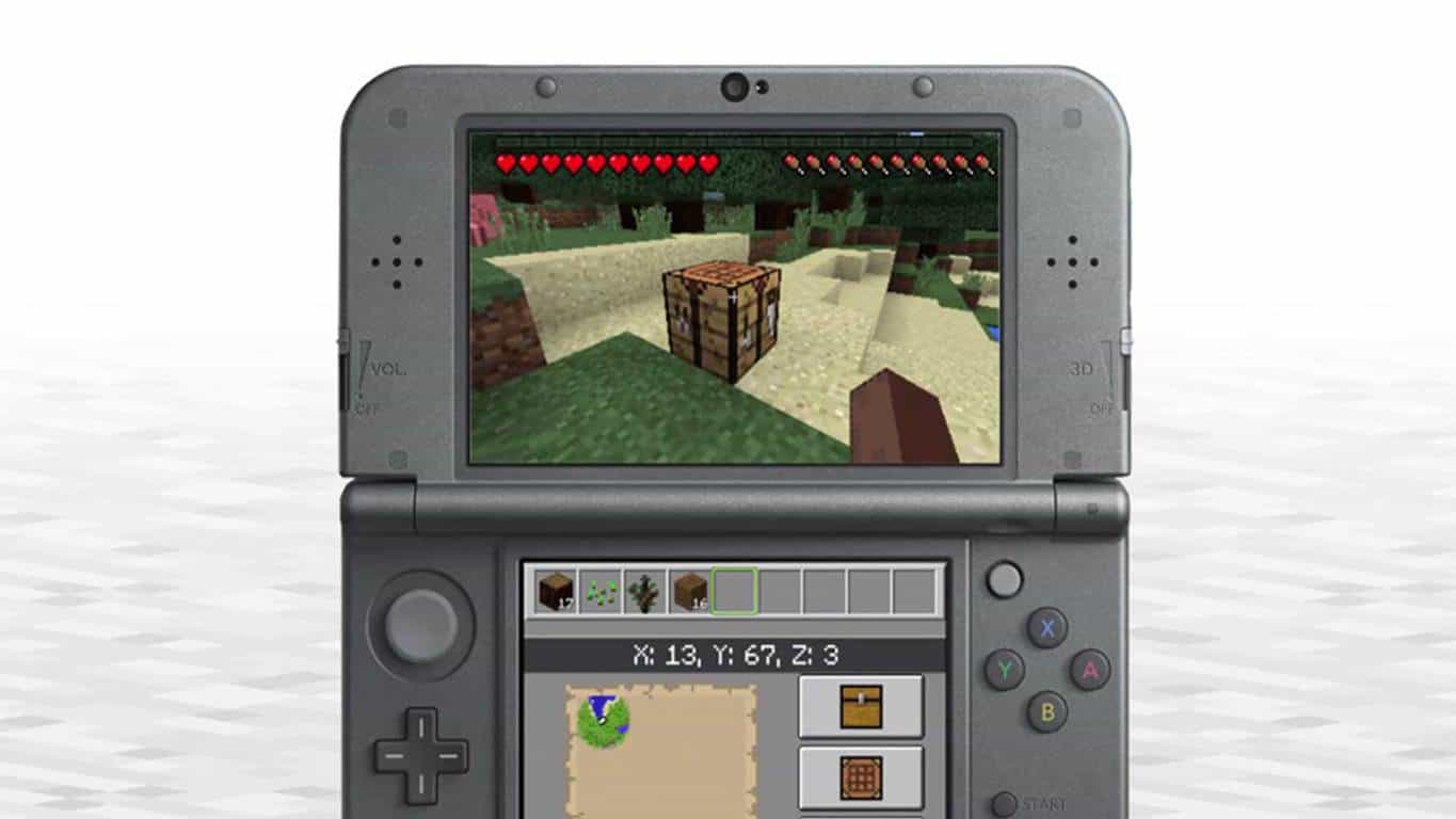 minecraft 3ds used