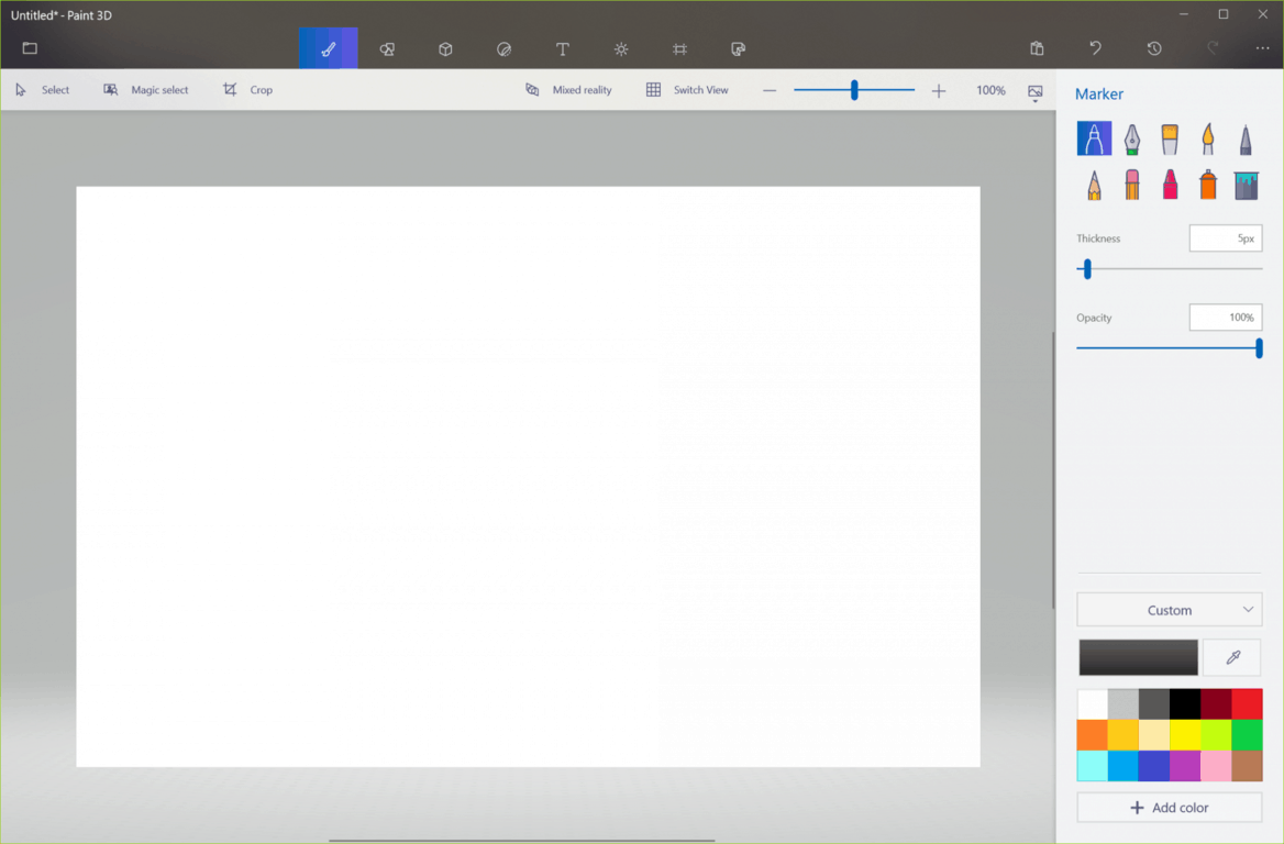 Paint 3D Picks Up Ui Changes In Latest Update For Fast And Release Preview Insiders - 1 J7Zbxjzcfzpxjijekuwsoq E1507294786656 Paint 3D Picks up UI changes in latest update for Fast and Release Preview Insiders - OnMSFT.com - October 6, 2017