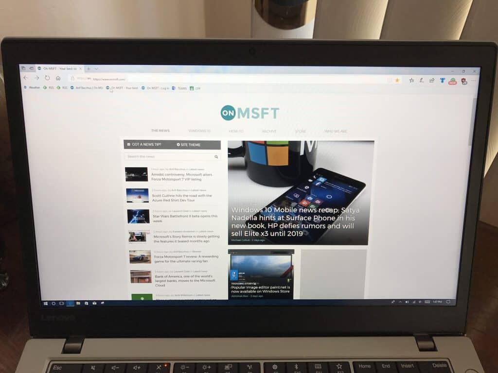 Lenovo T470S Review: The Right Laptop For Windows Insiders - 20171002 174724790 Ios E1506975034990 Lenovo t470s review: the right laptop for windows insiders - onmsft. Com - october 3, 2017